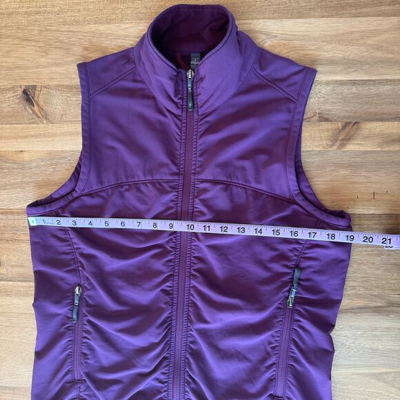 Ibex Softshell Merino Wool Blend Vest Small Purple Lightweight Breathable - Picture 15 of 16